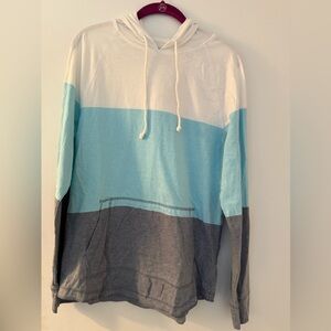 Mossimo Supply Co Striped Hoodie Size Medium